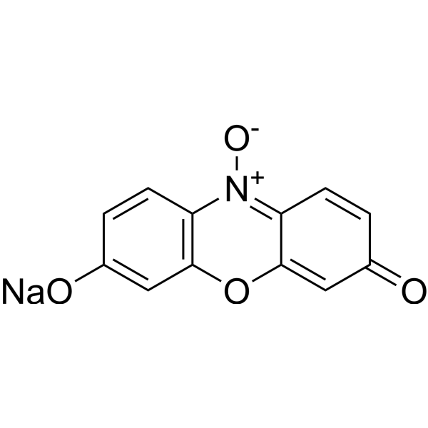 Resazurin sodium Chemische Struktur