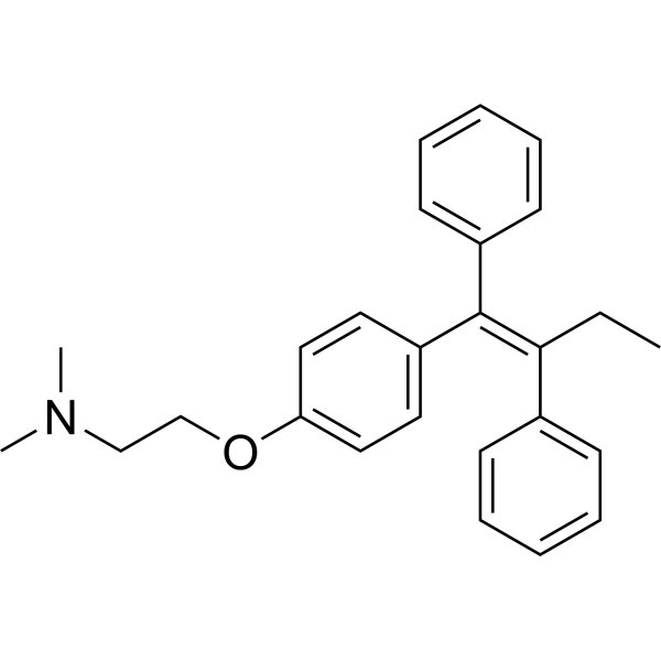 Tamoxifen Chemische Struktur