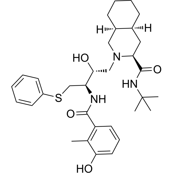 Nelfinavir Chemische Struktur