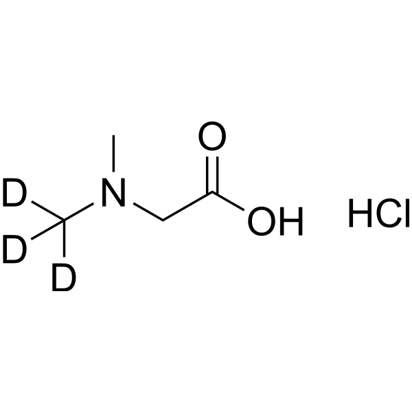 N,N-Dimethylglycine-d<sub>3</sub> hydrochloride Chemische Struktur