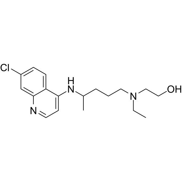 Hydroxychloroquine Chemische Struktur