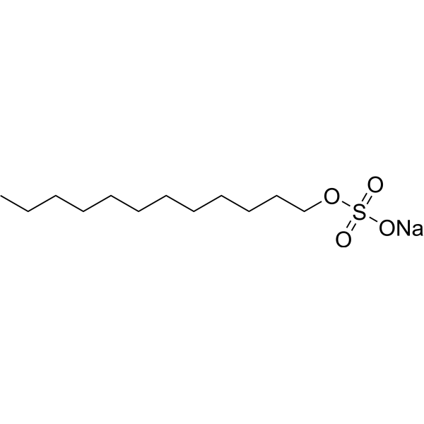 Sodium dodecyl sulfate Chemische Struktur