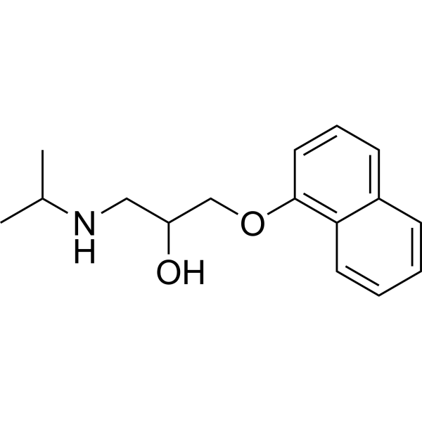 Propranolol Chemische Struktur