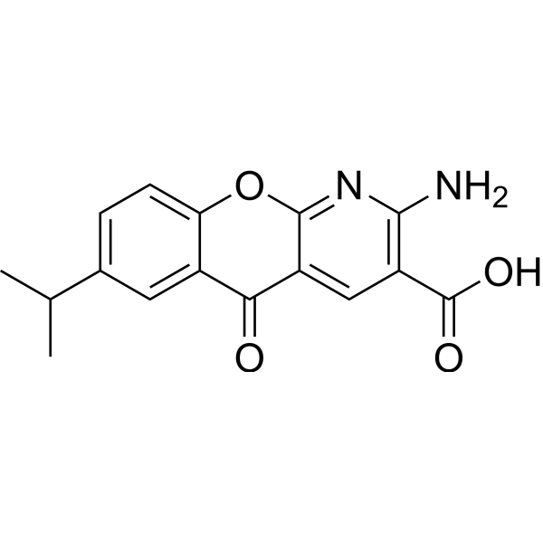 Amlexanox Chemische Struktur