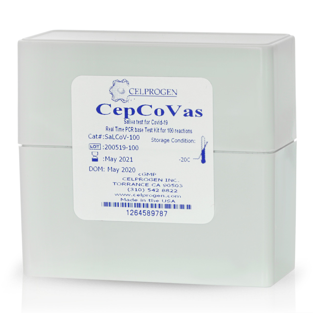 COVID-19 RT-PCR Saliva test kit for 100 reactions