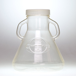 Flasks for protein production